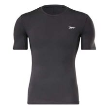 Reebok Workout Ready Compression Short Sleeve Shirt, Black 